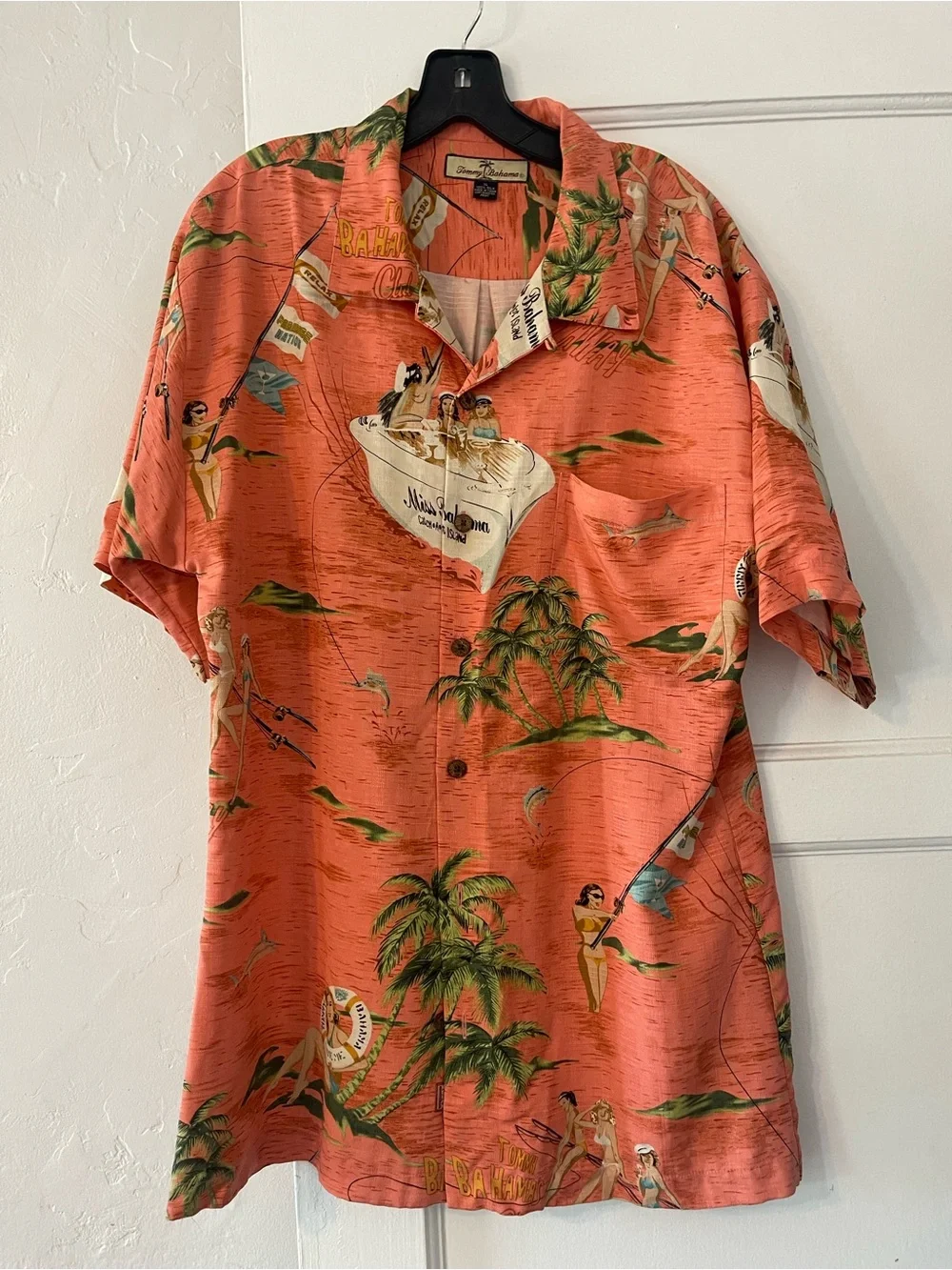Tommy Bahama silk Hawaiian shirt